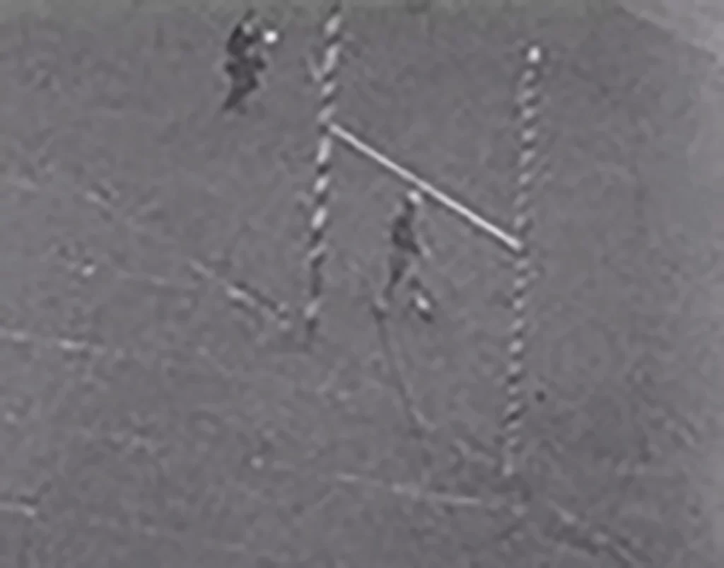 Tom Harmon leaving field, 1940