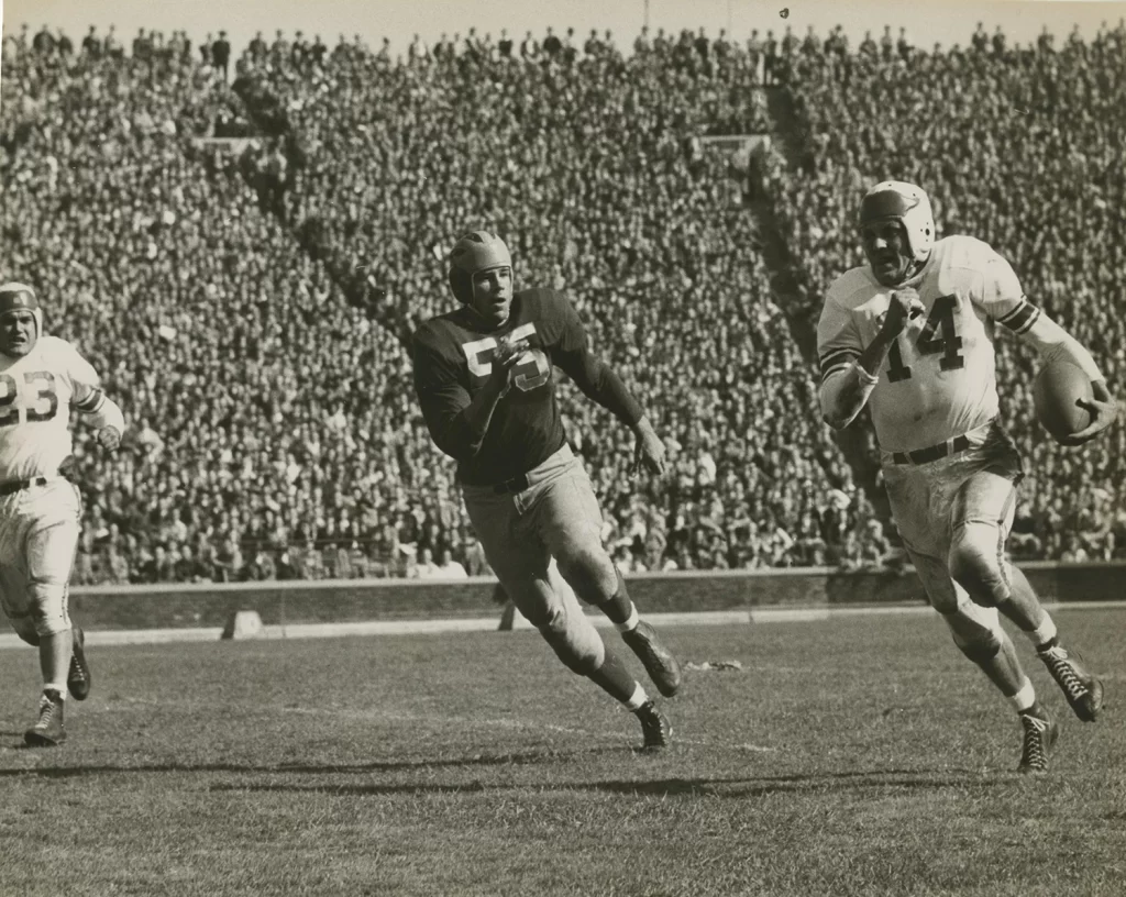 J.T. White on the field (#55)